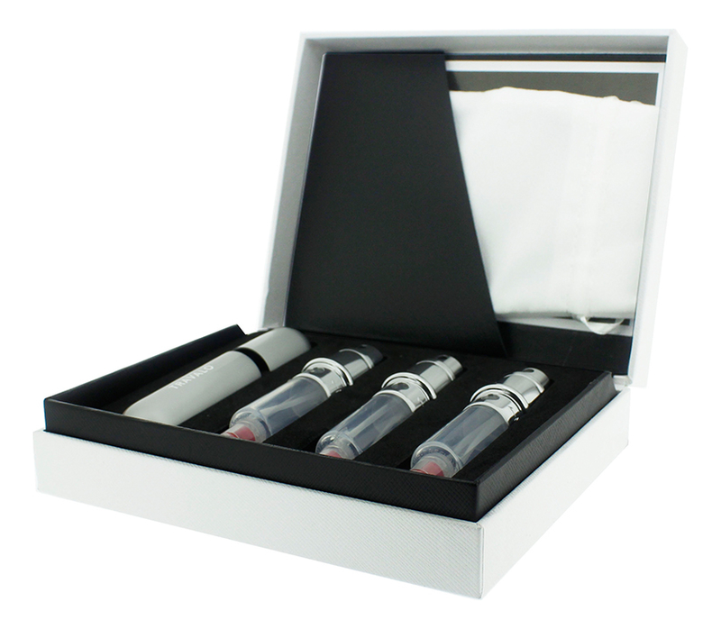 Набор Classic Refillable Perfume Spray (сменная капсула 3*5мл + футляр): Silver