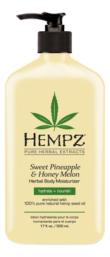 Увлажняющее молочко для тела Sweet Pineapple Honey Melon Herbal Body Moisturizer (ананас и медовая дыня)