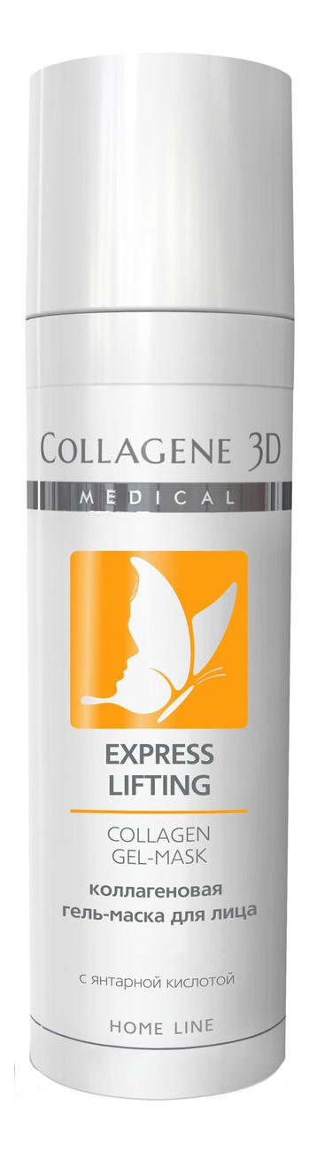 

Коллагеновая гель-маска для лица с янтарной кислотой Express Lifting Collagen Gel-Mask Home Line 30мл