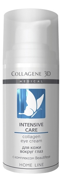 Купить Крем для кожи вокруг глаз с комплексом Beautifeye Intensive Care Collagen Eye Cream Professional Line: Крем 15мл, Medical Collagene 3D