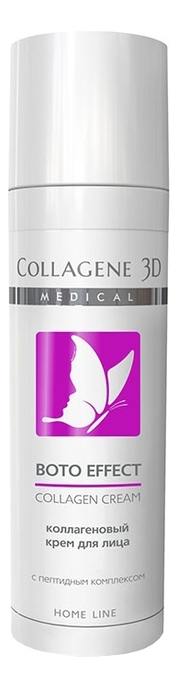 

Коллагеновый крем для лица с пептидным комплексом Syn-Ake Boto Effect Collagen Cream Home Line 30мл
