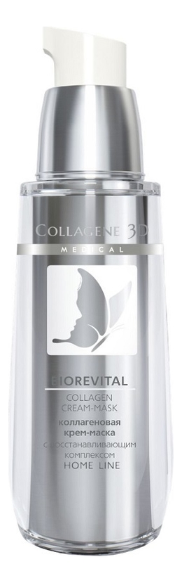 

Коллагеновая крем-маска для лица с восстанавливающим комплексом Biorevital Collagen Cream-Mask Home Line 30мл: Крем-маска 30мл, Коллагеновая крем-маска для лица с восстанавливающим комплексом Biorevital Collagen Cream-Mask Home Line