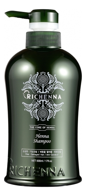 

Шампунь для волос восстанавливающий с хной Clinic Henna Shampoo: Шампунь 500мл, Шампунь для волос восстанавливающий с хной Clinic Henna Shampoo