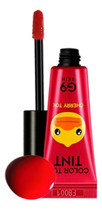 

Тинт для губ G9 Skin Color Tok Tint 5мл: 01 Cherry, Тинт для губ G9 Skin Color Tok Tint 5мл