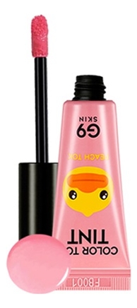 Тинт для губ G9 Skin Color Tok Tint 5мл: 04 Peach