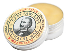 Captain Fawcett Воск для усов Ricki Hall's Booze & Baccy Moustache Wax 15мл