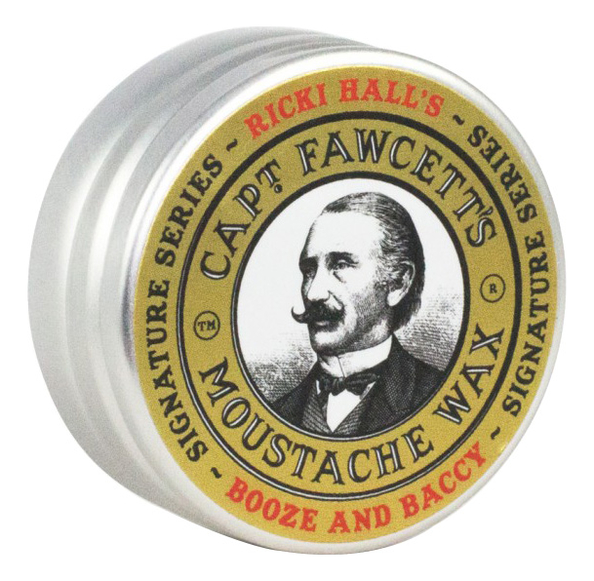 Воск для усов Ricki Hall's Booze & Baccy Moustache Wax 15мл воск для усов maharajah wax 15мл