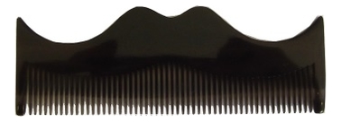 

Серый гребень в форме усов Moustache Comb-Grey