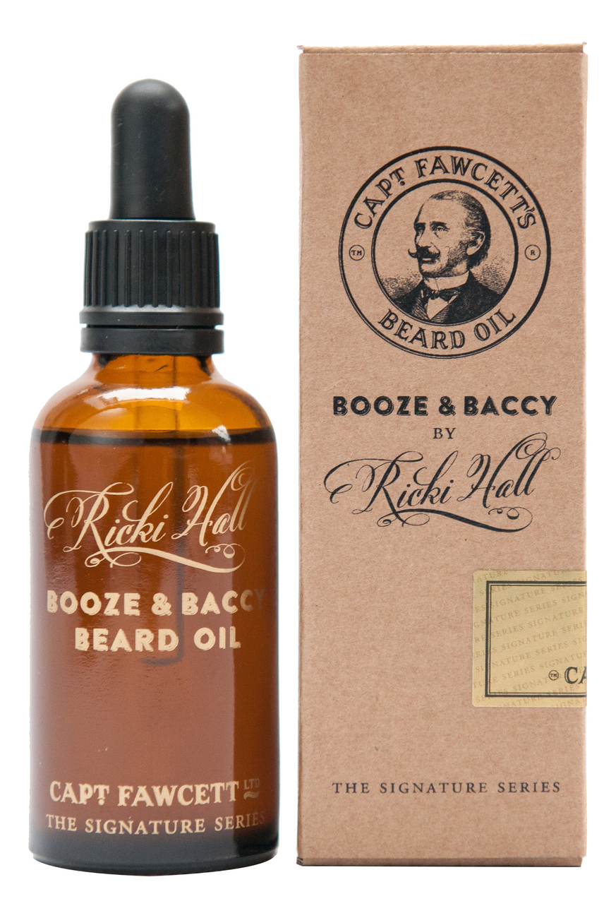 Масло для бороды Ricki Hall's Booze & Baccy Beard Oil: Масло 50мл