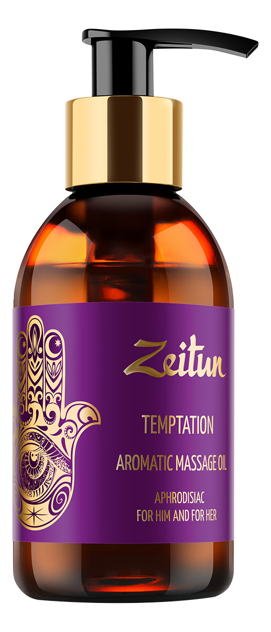 

Ароматическое массажное масло Страсть Passion Aromatic Massage Oil 100мл