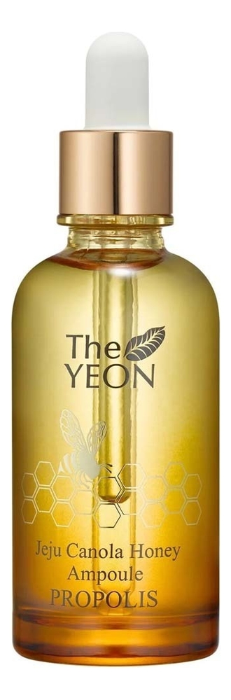

Сыворотка ампульная для лица с экстрактом рапсового меда и прополиса Jeju Canola Honey Ampoule Propolis 50мл