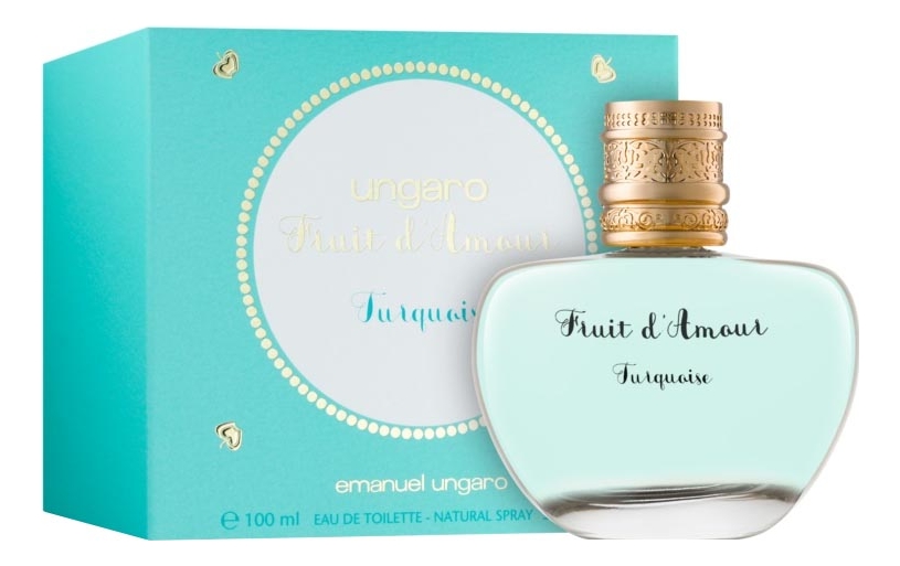 

Emanuel Ungaro Fruit d'Amour Turquoise: туалетная вода 100мл, Emanuel Ungaro Fruit D'Amour Turquoise