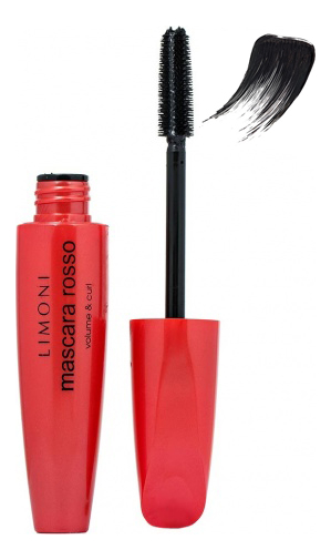 

Тушь для ресниц Супер объем и подкручивание Mascara Rosso 12г: 01 Black, Тушь для ресниц Супер объем и подкручивание Mascara Rosso 12г
