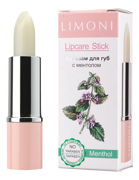 

Бальзам для губ Lipcare Stick 4г: 01 Menthol (ментол), Бальзам для губ Lipcare Stick 4г