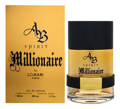 

AB Spirit Millionaire: туалетная вода 100мл, AB Spirit Millionaire