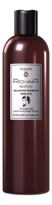 

Шампунь для волос Балансирующий Rechair Men's Pro Balansing Shampoo 400мл