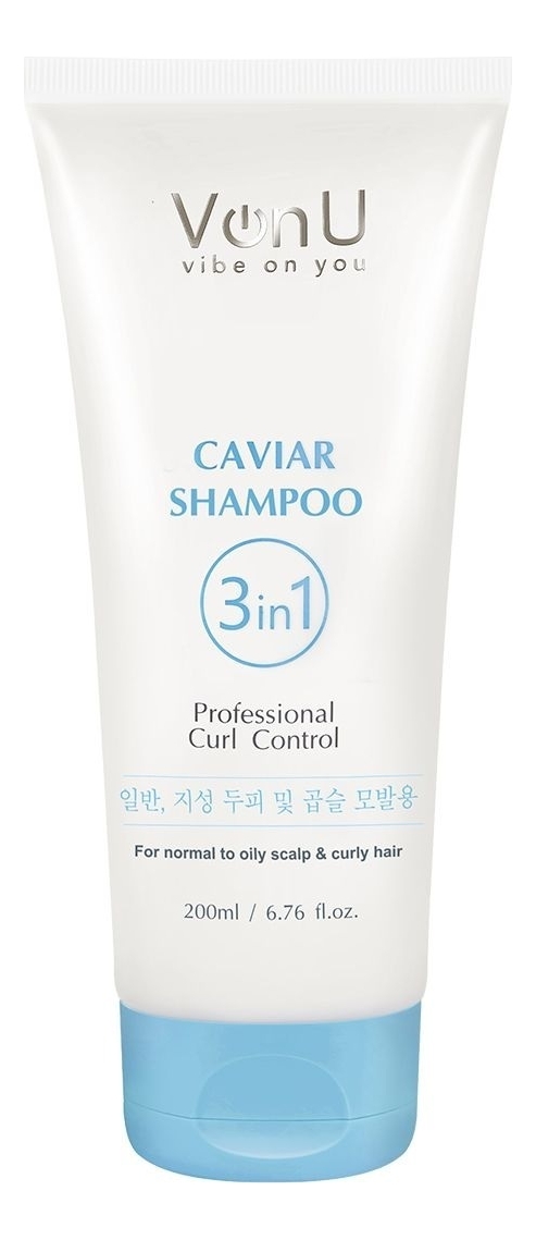 

Шампунь для волос с экстрактом икры Caviar Shampoo 200мл