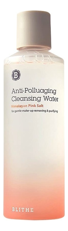 Купить Очищающая вода Гималайская розовая соль Anti-Polluaging Cleansing Water 250мл, Blithe
