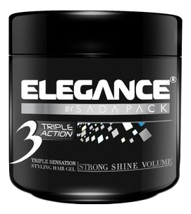 

Гель для укладки волос тройного действия Triple Action Hair Gel White: Гель 500мл, Гель для укладки волос тройного действия Triple Action Hair Gel White