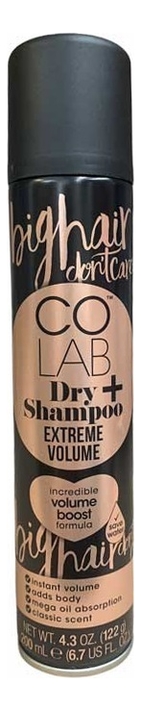 

Сухой шампунь для экстремального объема волос Extreme Volume Dry Shampoo 200мл