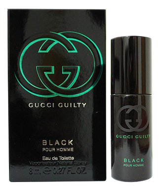 

Guilty Black Pour Homme: туалетная вода 8мл, Guilty Black Pour Homme