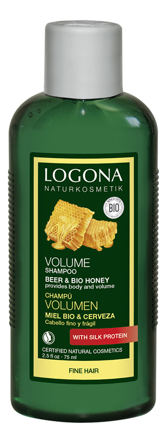 Шампунь для объема с медом и пивом Volume Shampoo Beer Bio Honey Шампунь 75мл 377₽