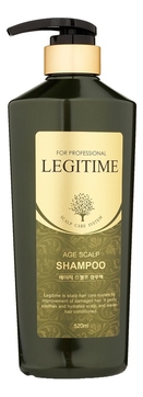 Шампунь для волос укрепляющий Legitime Age Scalp Shampoo 520мл