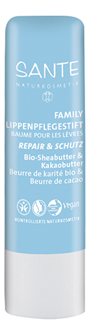 

Бальзам для губ маслом ши и какао Lippenpflegestift Repair & Schutz 4г