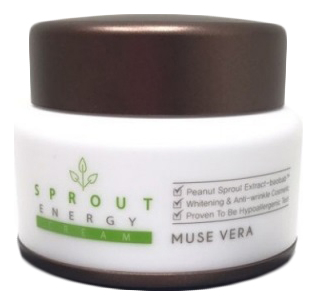 Крем для лица с экстрактом ростков баобаба Muse Vera Sprout Energy Cream 50мл