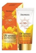 Deoproce Крем солнцезащитный для лица и тела UV Defence Sun Protector SPF50+ PA+++ 70г