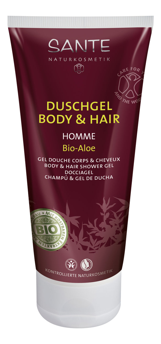 

Шампунь-гель для волос и тела Homme Duschgel Body & Gel Bio-Aloe 200мл