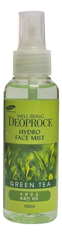 

Мист для лица увлажняющий Well-Being Hydro Face Mist Green Tea 100мл
