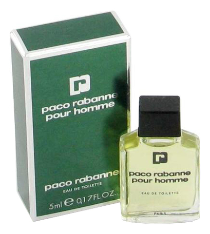 

Paco Rabanne Pour Homme: туалетная вода 5мл, Paco Rabanne Pour Homme