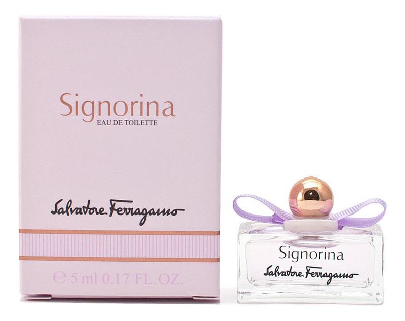 

Signorina Eau de Toilette: туалетная вода 5мл, Signorina Eau De Toilette