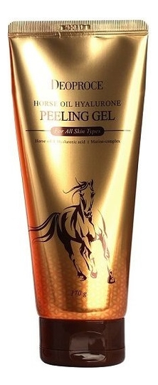 

Пилинг-гель для лица с гиалуроновой кислотой и лошадиным жиром Horse Oil Hyalurone Peeling Gel 170г