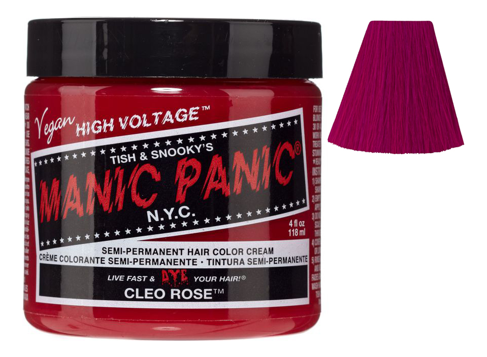 

Краска для волос High Voltage 118мл: Cleo Rose, Краска для волос High Voltage 118мл