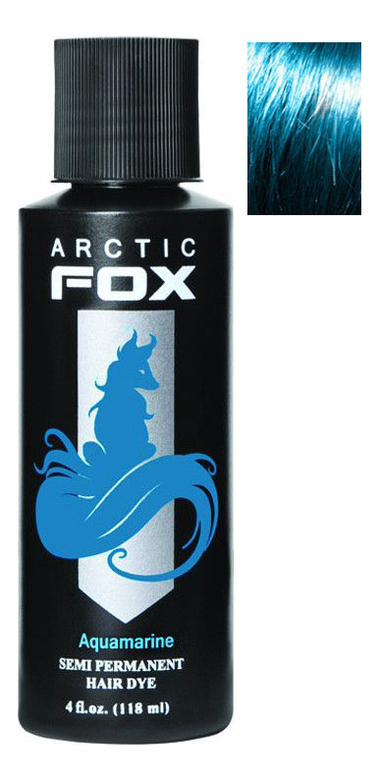 

Краска для волос Semi Permanent Hair Dye 118мл: Aquamarine, Краска для волос Semi Permanent Hair Dye 118мл