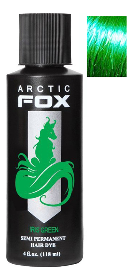 

Краска для волос Semi Permanent Hair Dye 118мл: Iris Green, Краска для волос Semi Permanent Hair Dye 118мл