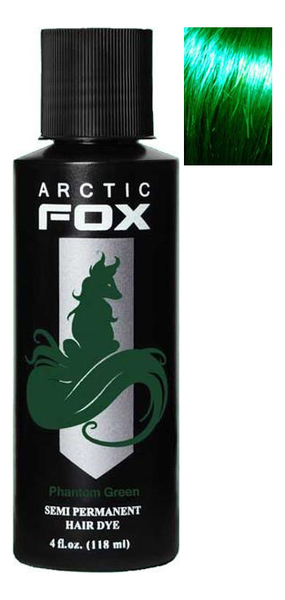Краска для волос Semi Permanent Hair Dye 118мл: Phantom Green