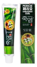 PERIOE Зубная паста с бамбуковой солью для профилактики проблем с деснами Bamboosalt Gumcare 120г