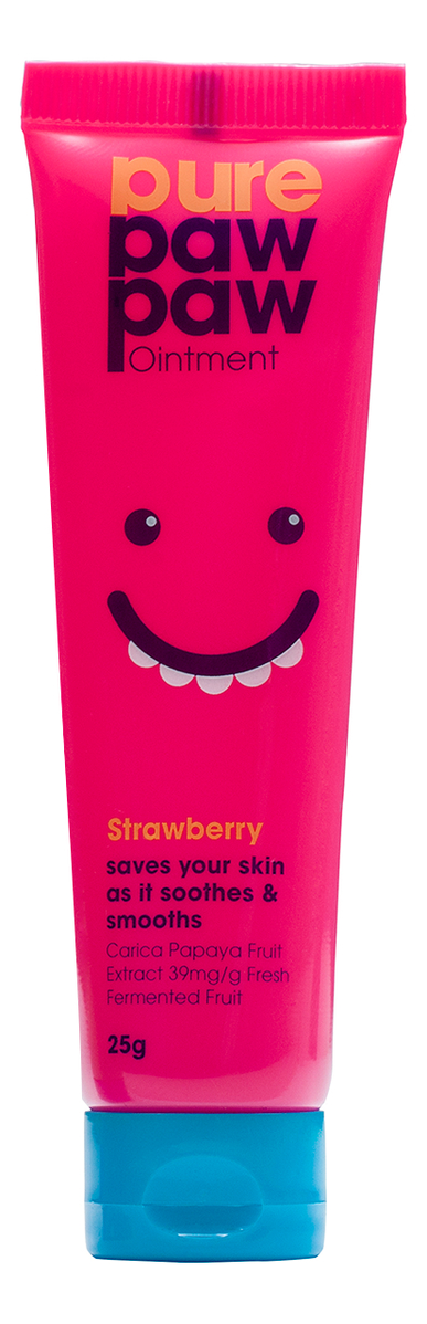 

Бальзам для губ и тела с ароматом клубники Strawberry: Бальзам 25мл, Бальзам для губ и тела с ароматом клубники Strawberry