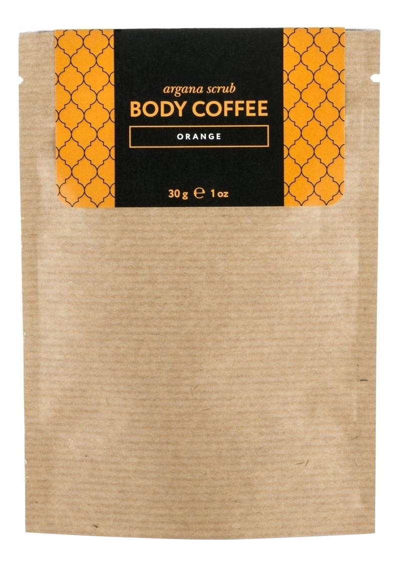 

Аргановый кофейный скраб для тела Argana Scrub Body Coffee Orange (апельсин): Скраб 30г, Аргановый кофейный скраб для тела Argana Scrub Body Coffee Orange (апельсин)