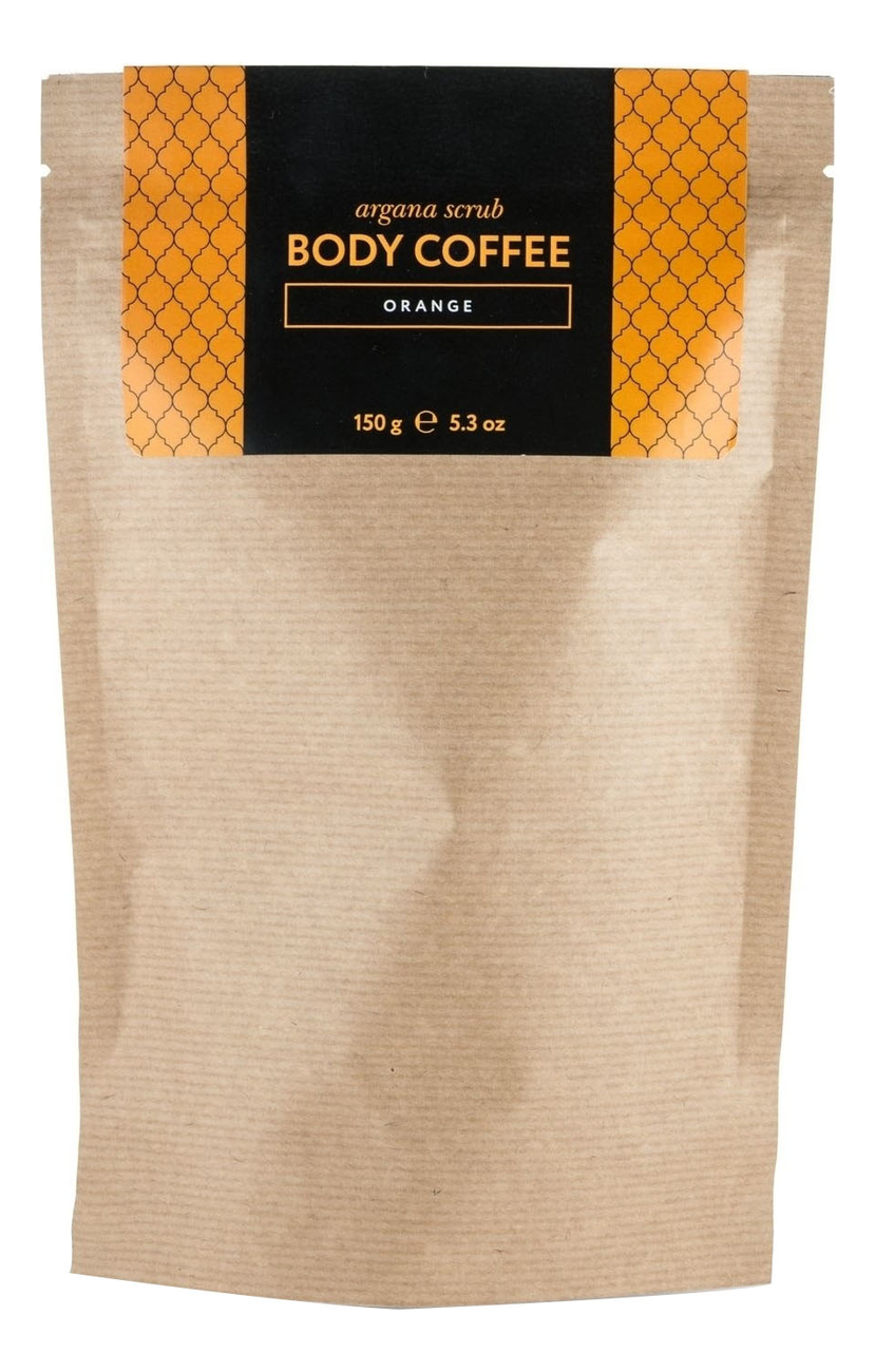 Аргановый кофейный скраб для тела Argana Scrub Body Coffee Orange (апельсин): Скраб 150г от Randewoo