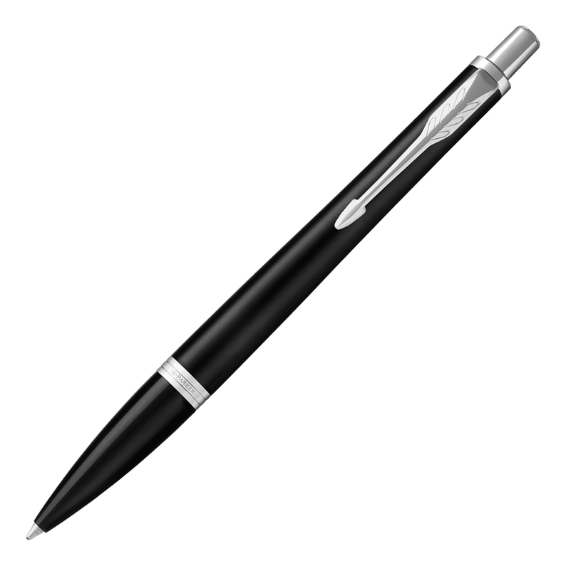 

Ручка шариковая Urban Muted Black Chrome CT 1931575