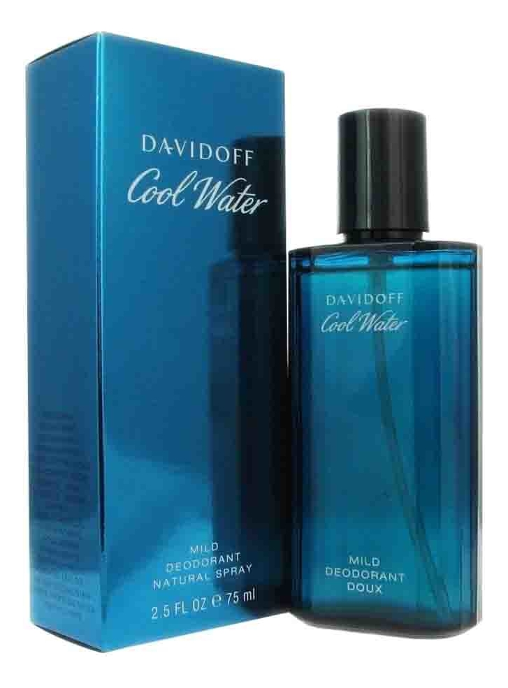 

Cool Water For Men: дезодорант 75мл, Cool Water For Men