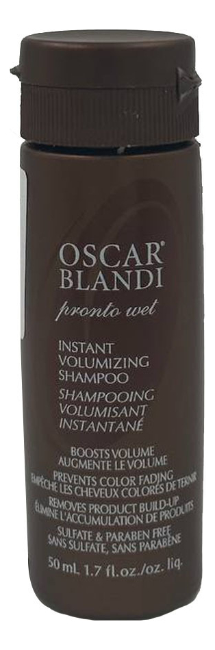 

Шампунь для объема волос Pronto Wet Instant Volumizing Shampoo: шампунь 50мл, Шампунь для объема волос Pronto Wet Instant Volumizing Shampoo