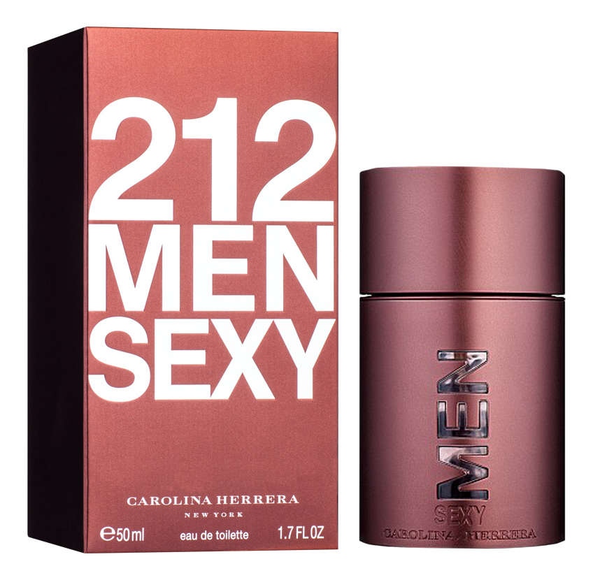 212 Sexy Men: туалетная вода 50мл carolina herrera 212 sexy 60