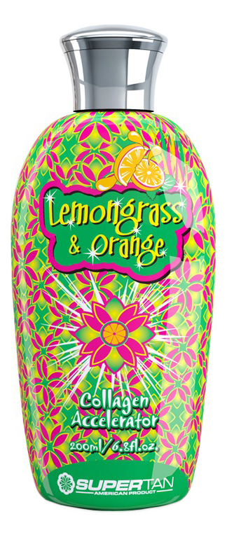 

Крем-ускоритель загара в солярии с коллагеном Lemongrass & Orange Collagen Accelerator: Крем 200мл, Крем-ускоритель загара в солярии с коллагеном Lemongrass & Orange Collagen Accelerator