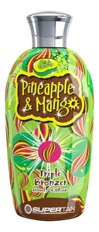 

Бронзирующий ускоритель загара в солярии Pineapple & Mango Triple Bronzer (ананас и манго): Крем 200мл, Бронзирующий ускоритель загара в солярии Pineapple & Mango Triple Bronzer (ананас и манго)