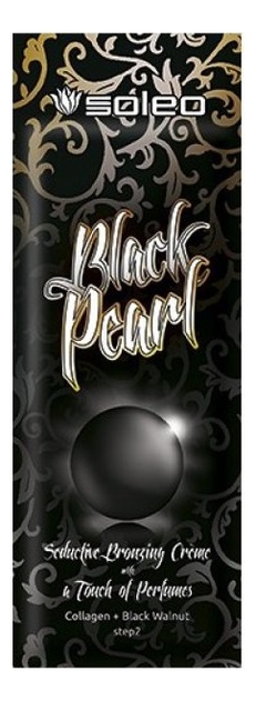 Увлажняющий бронзирующий крем с коллагеном и водорослями Black Pearl Seductive Bronzing Creme: Крем 15мл от Randewoo